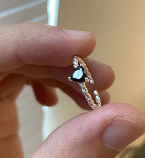 Elegant Twist of Love Sterling Ring
