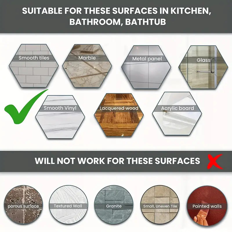 Suction Bathroom Safety Handrail