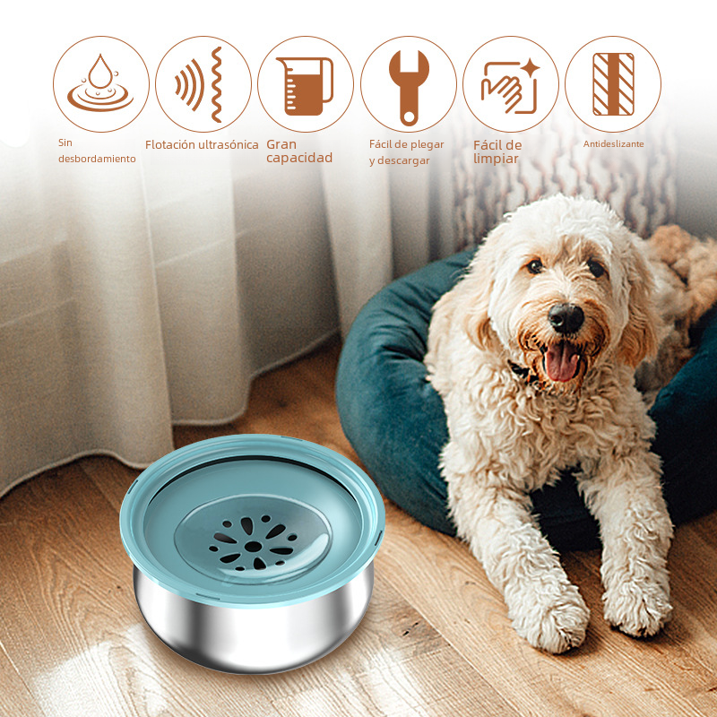 SplashGuard Deluxe Pet Hydration Bowl