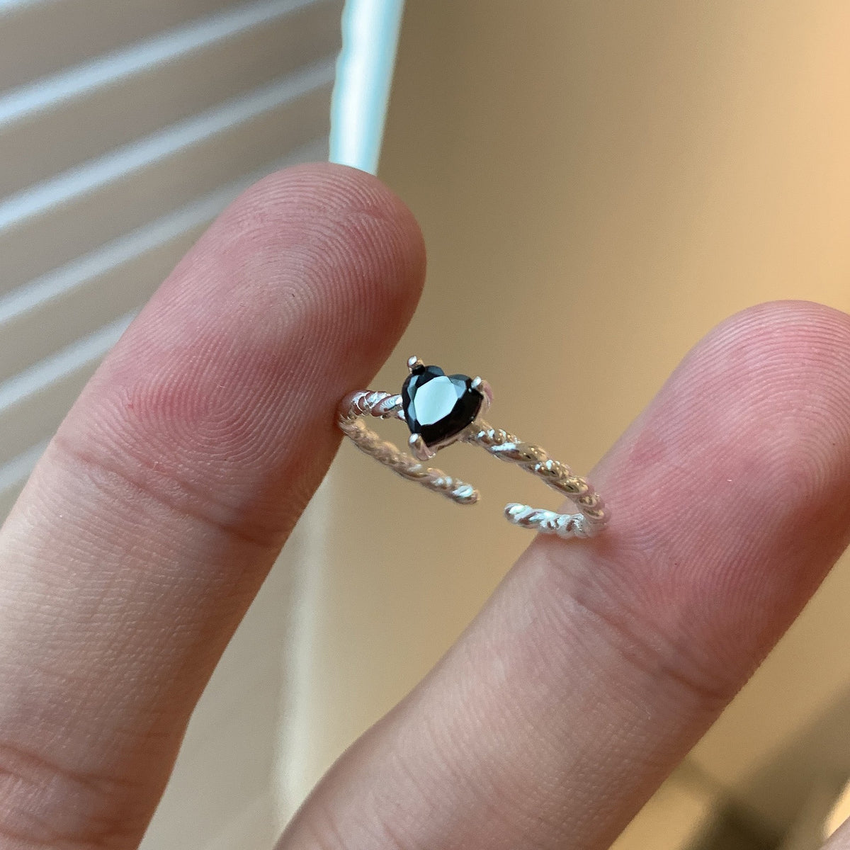 Elegant Twist of Love Sterling Ring