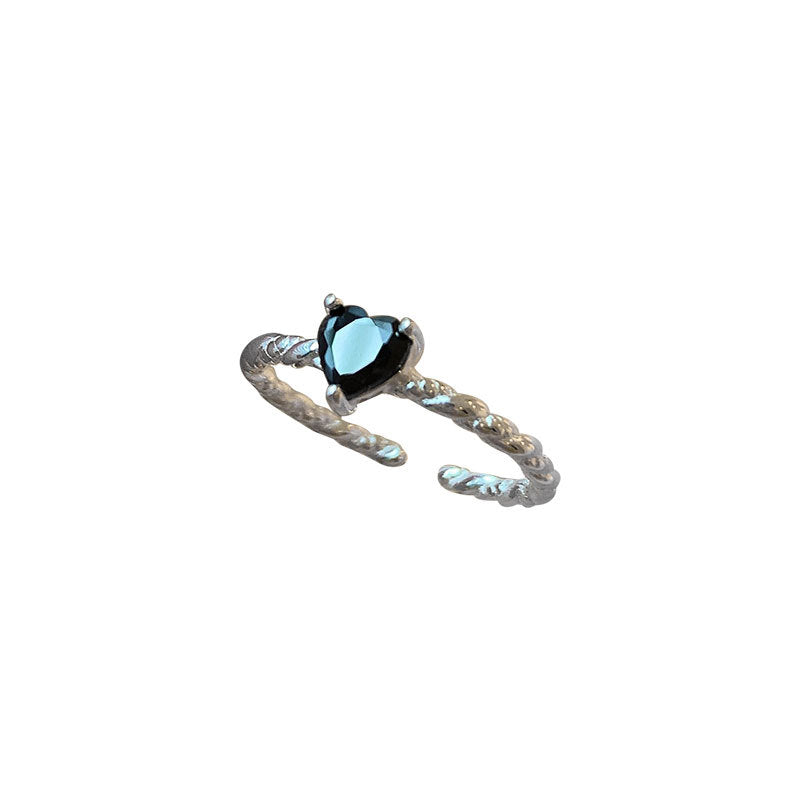 Elegant Twist of Love Sterling Ring